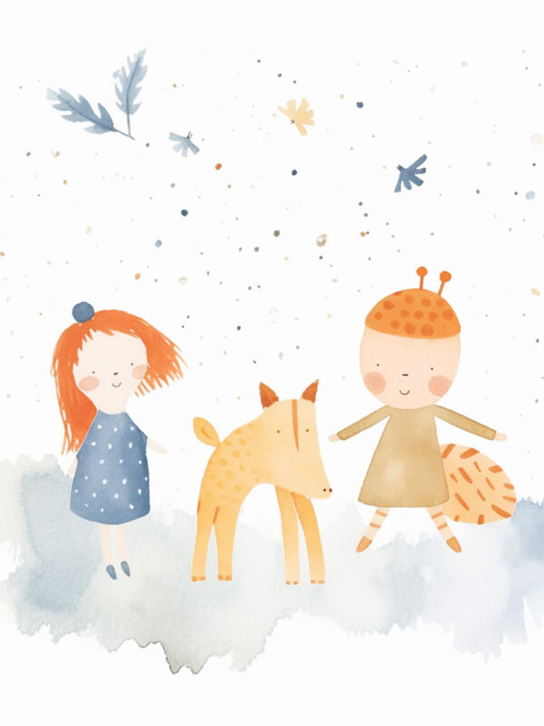 Freundschaft im Winterwunderland
