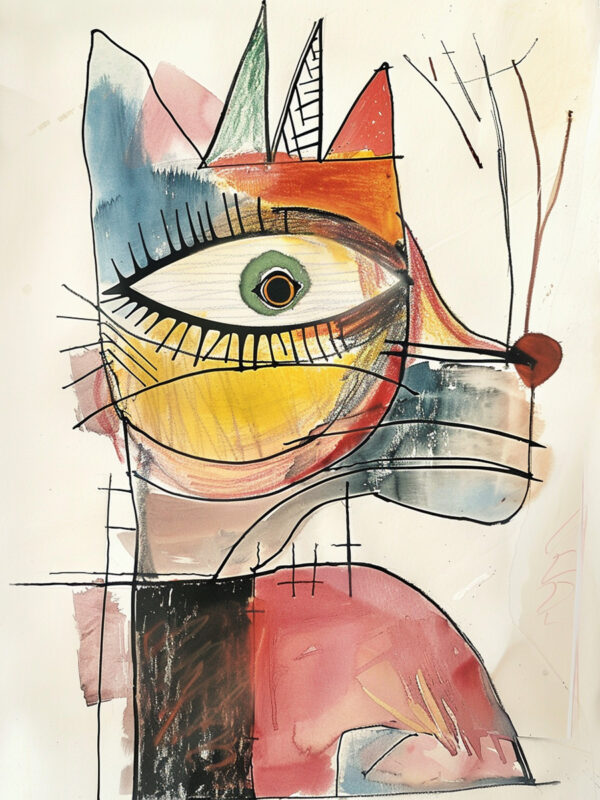 Surreal Cat Vision