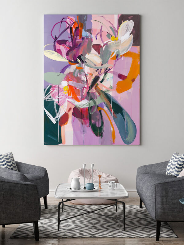Vibrant Abstract Bloom – Bild 3