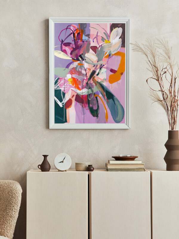 Vibrant Abstract Bloom – Bild 4