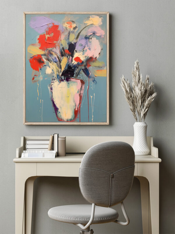 Vibrant Blossom Abstraction – Bild 2