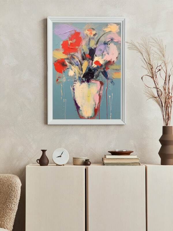 Vibrant Blossom Abstraction – Bild 4