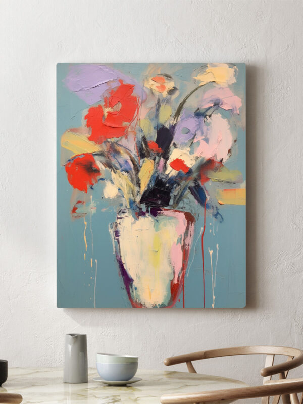 Vibrant Blossom Abstraction – Bild 5