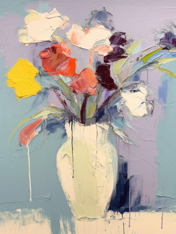 Vibrant Bouquet Impression