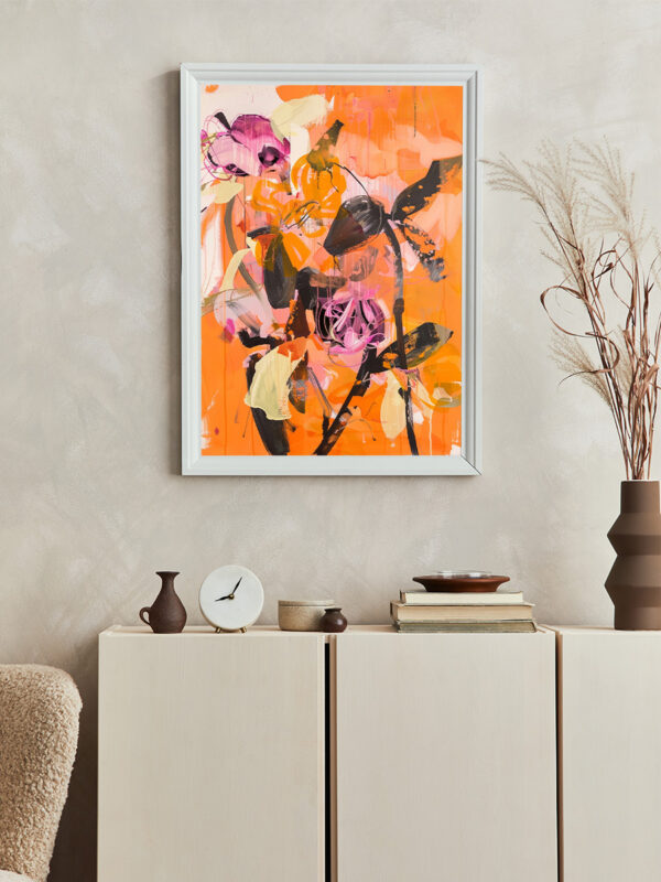 Vibrant Floral Abstraction – Bild 4