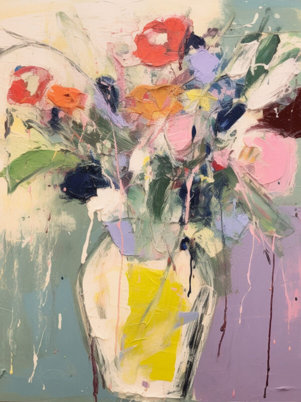 Vibrant Floral Impressions